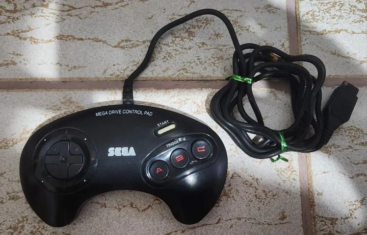 Controle Original Mega Drive Tectoy funcionando