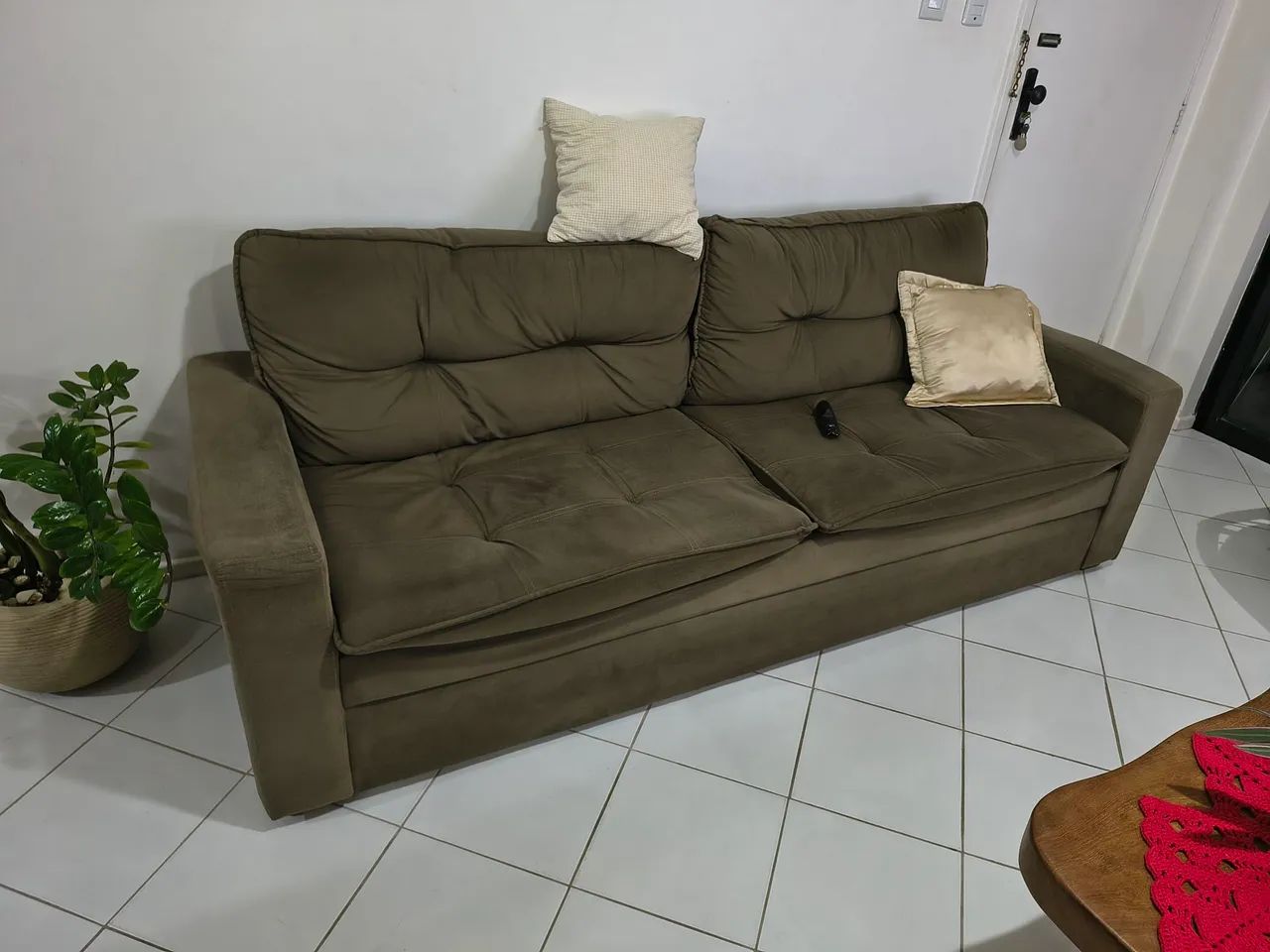 Sofá 2.20 M Cinza  - Foto 3