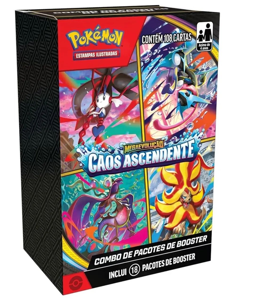 Combo de booster Pokémon Caos Ascendente