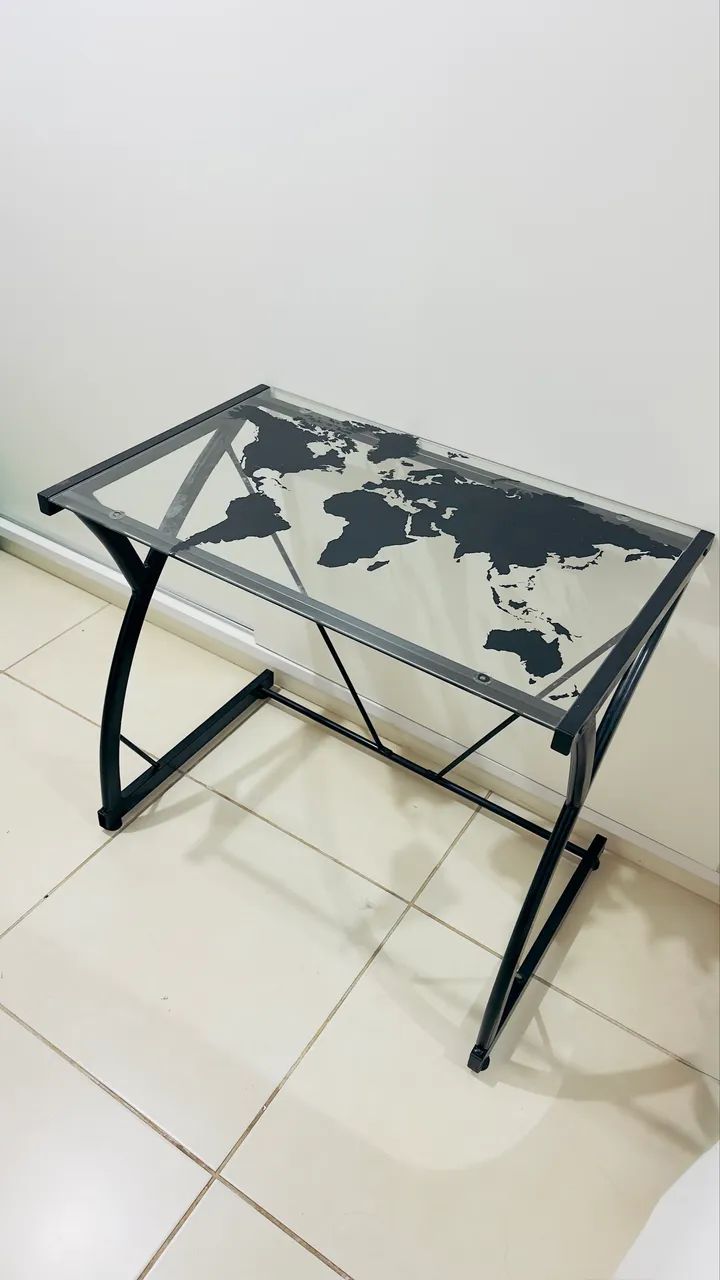 Mesa escrevaninha de vidro - Foto 2