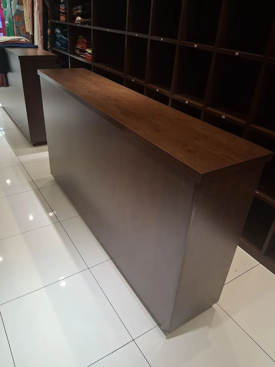 Balcão para loja e afins, resistente mdf laminado Premium de 2,5mm 