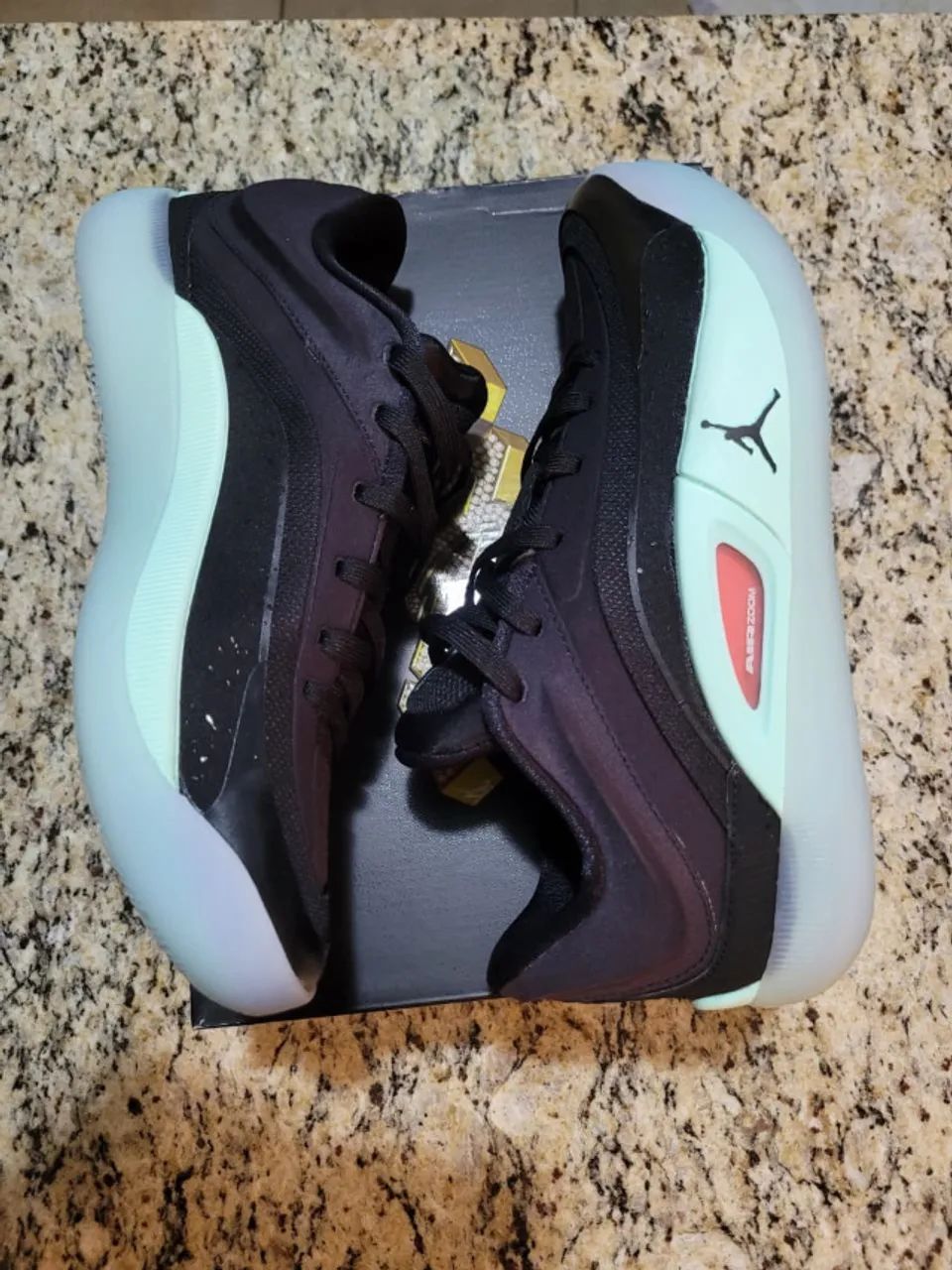 Tênis Air Jordan Zion 4 Black/mint Foam Brigth Original - Calçados