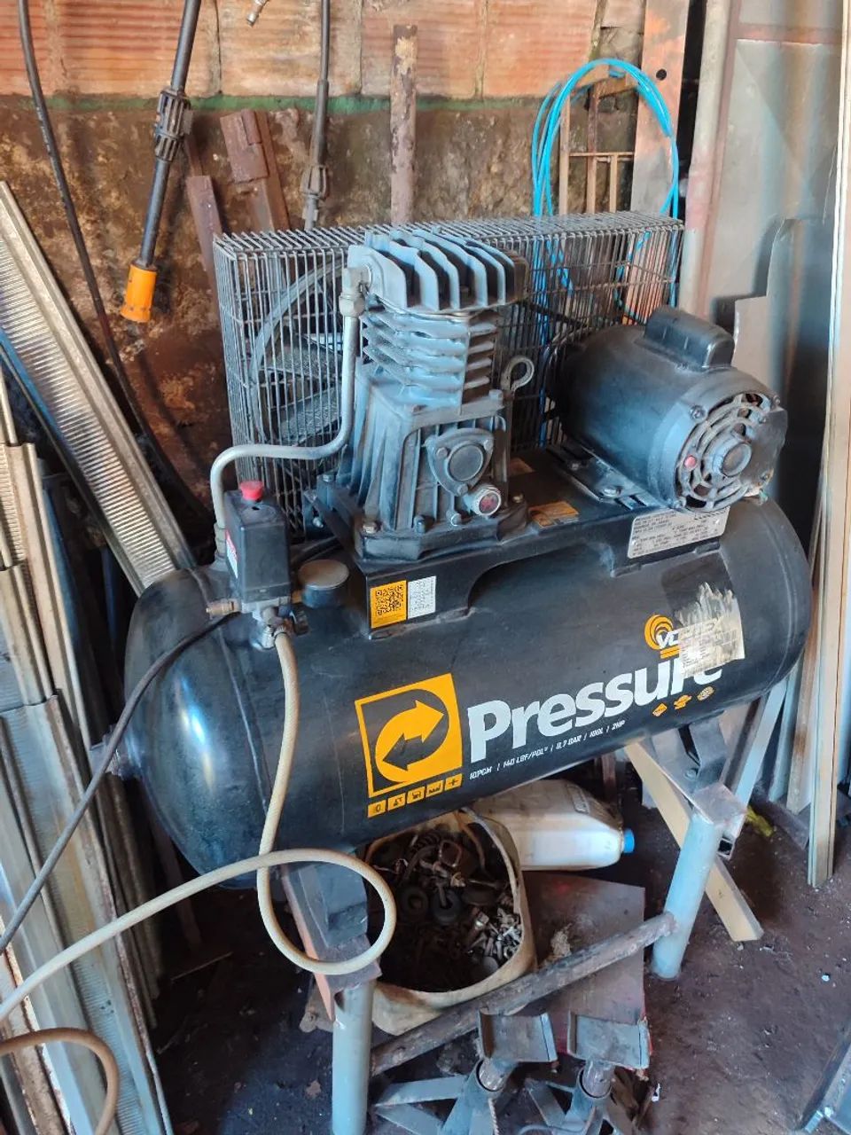Compressor de 100 litros Pressure - Foto 2