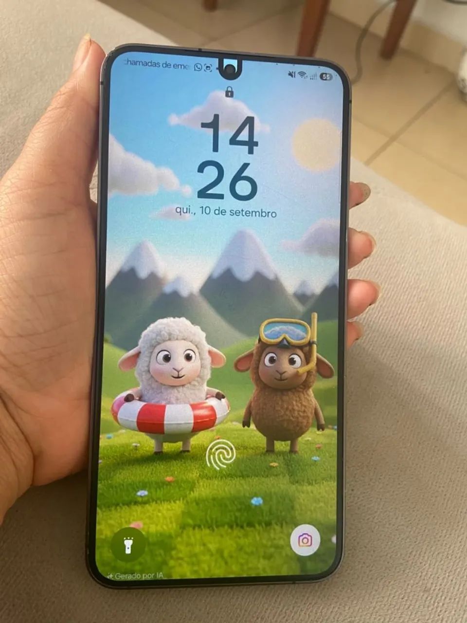 Vendo Celular S24+ Com nota fiscal - Foto 4