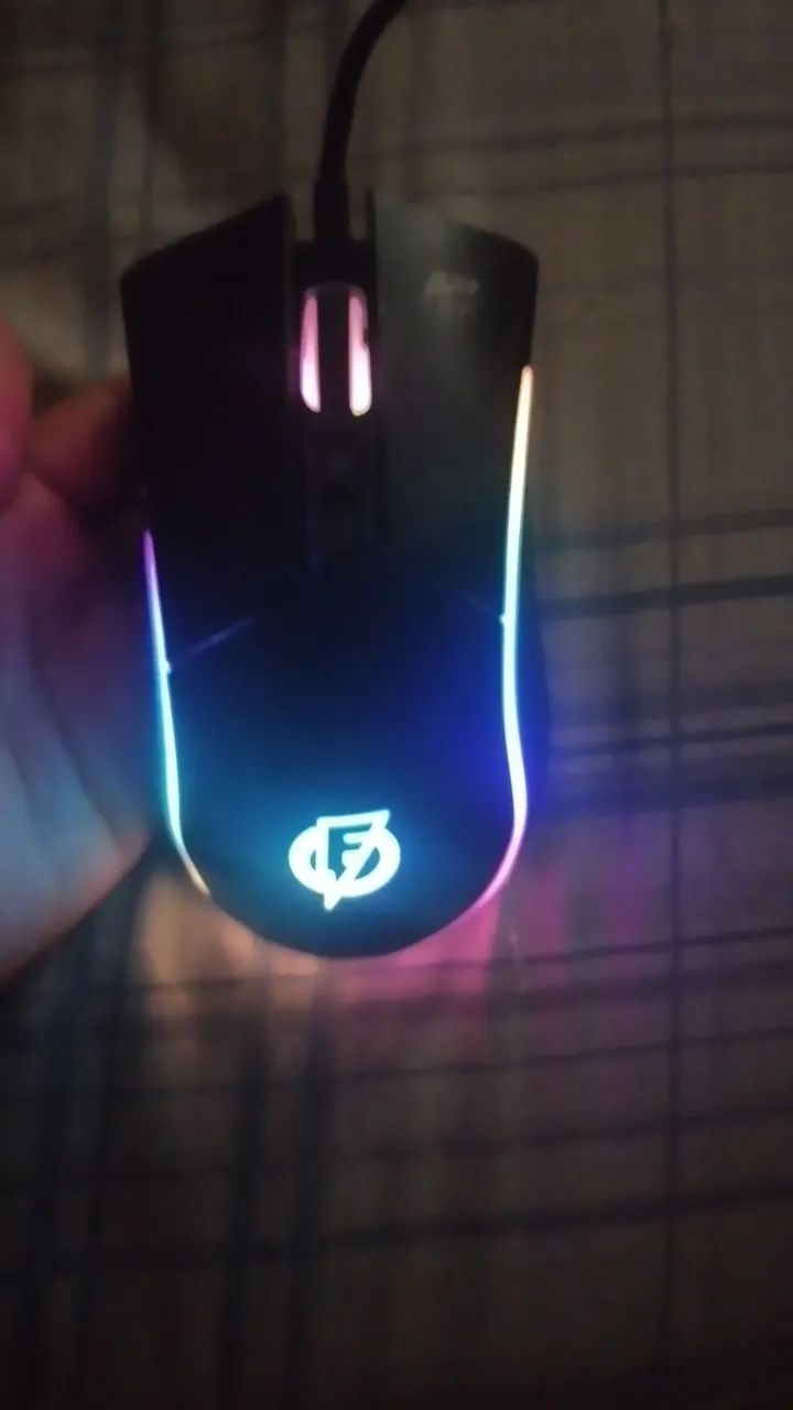 Vendo Mouse Gamer FLAKES POWER Novo - Foto 6
