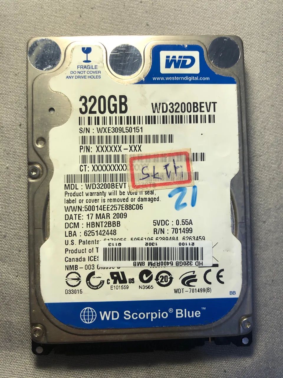 HD Western Digital 320GB - Foto 2