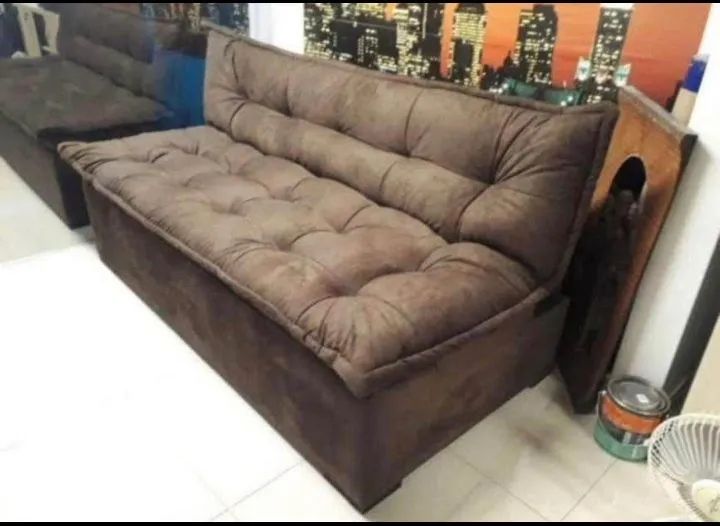 Sofá cama MARROM