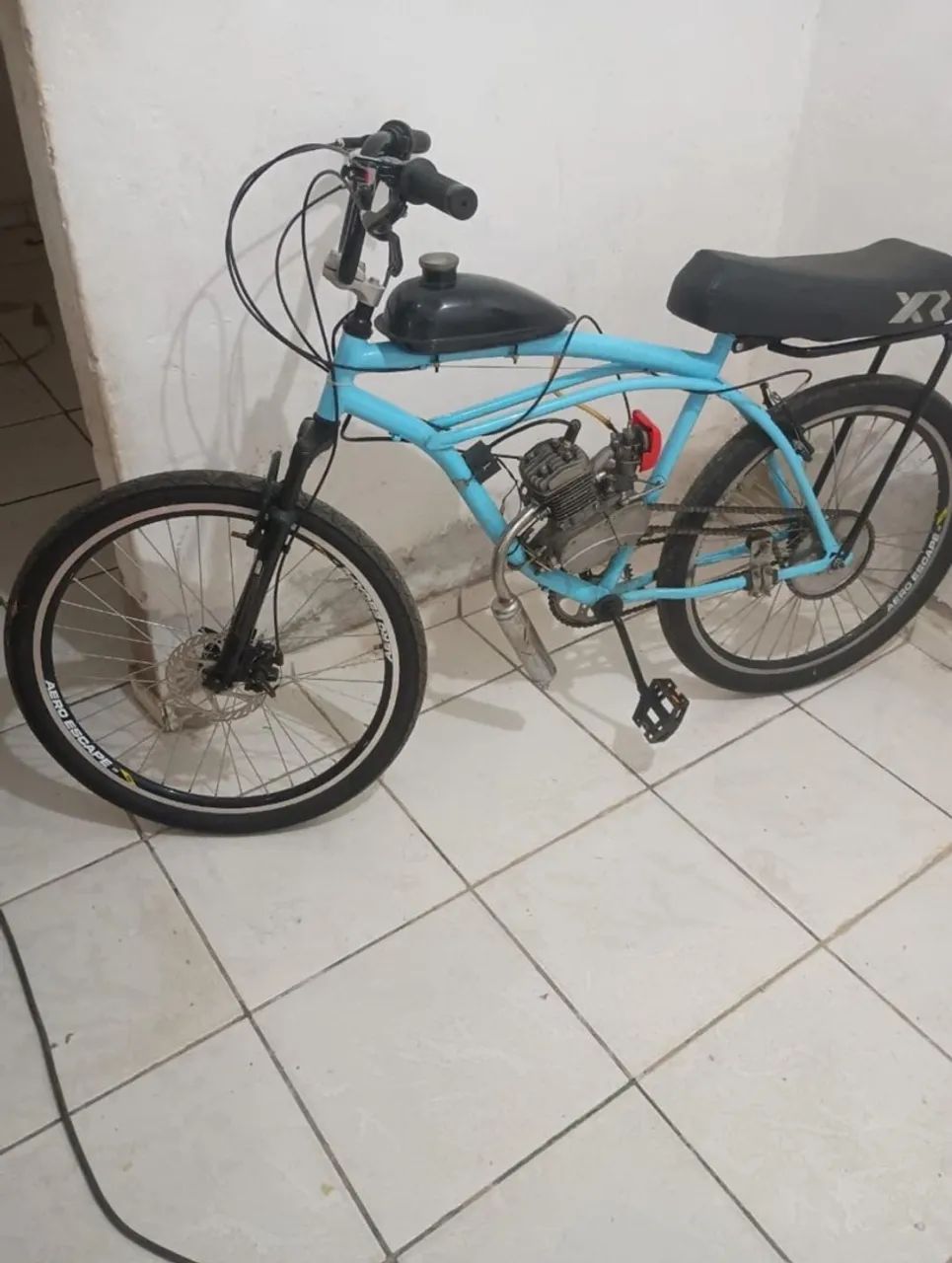Bicicleta motorizada 80cc - Foto 2