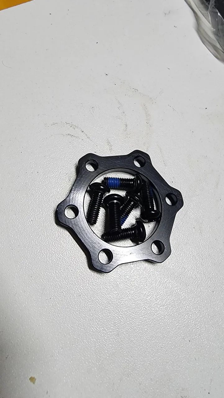 Espacador de discos 6 parafusos 10 mm