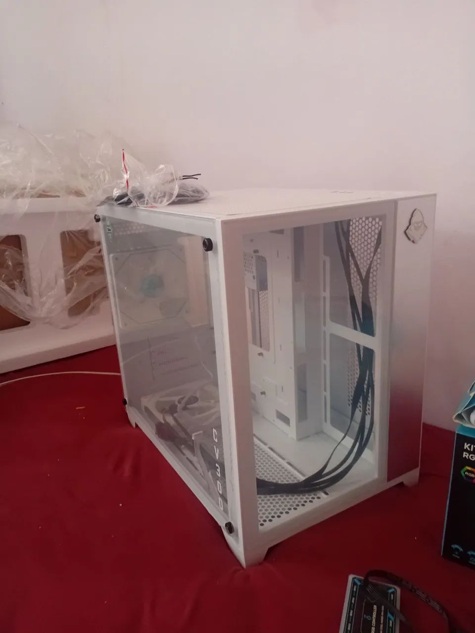 GABINETE CV300 + 6FANS. NUNCA USEI!!