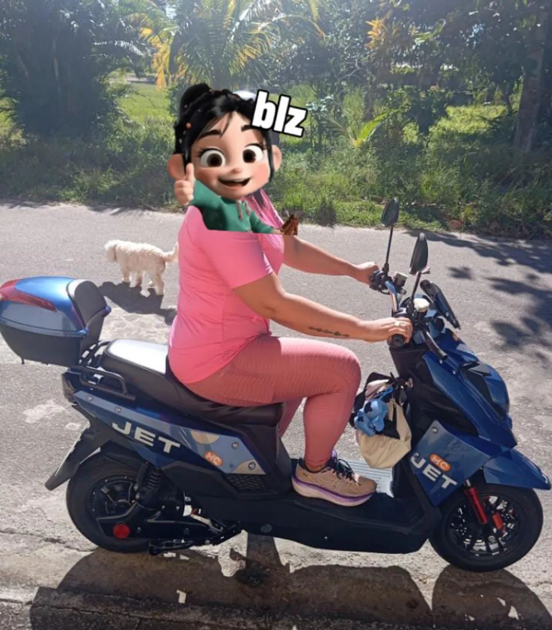 Scooter elétrica Jet 1000 w