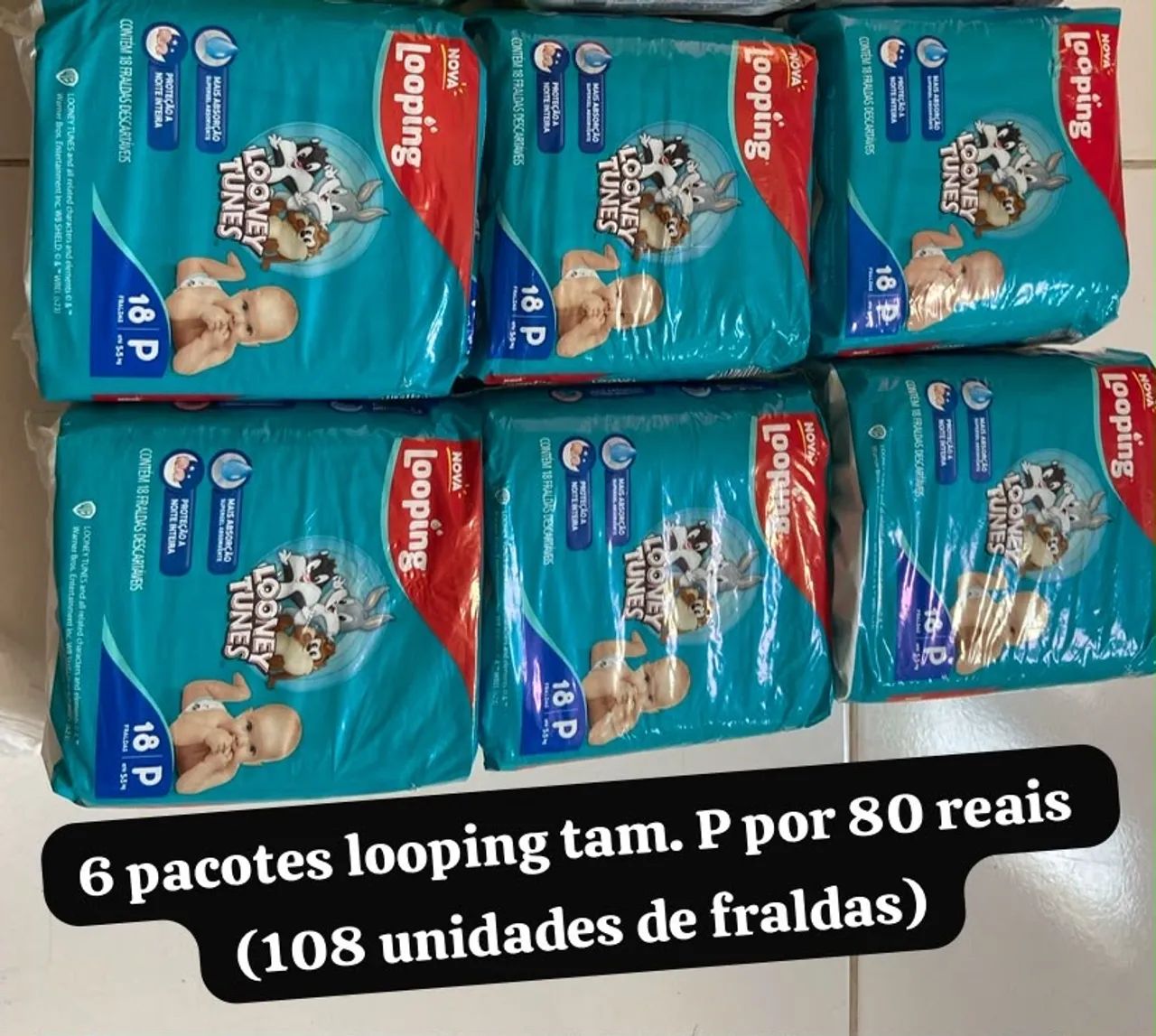 Fraldas por marcas e lotes  - Foto 2