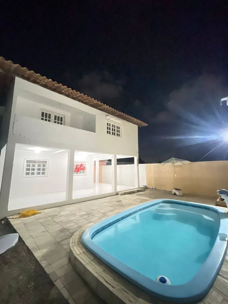 Alugo casa primeiro andar com 5 quartos 