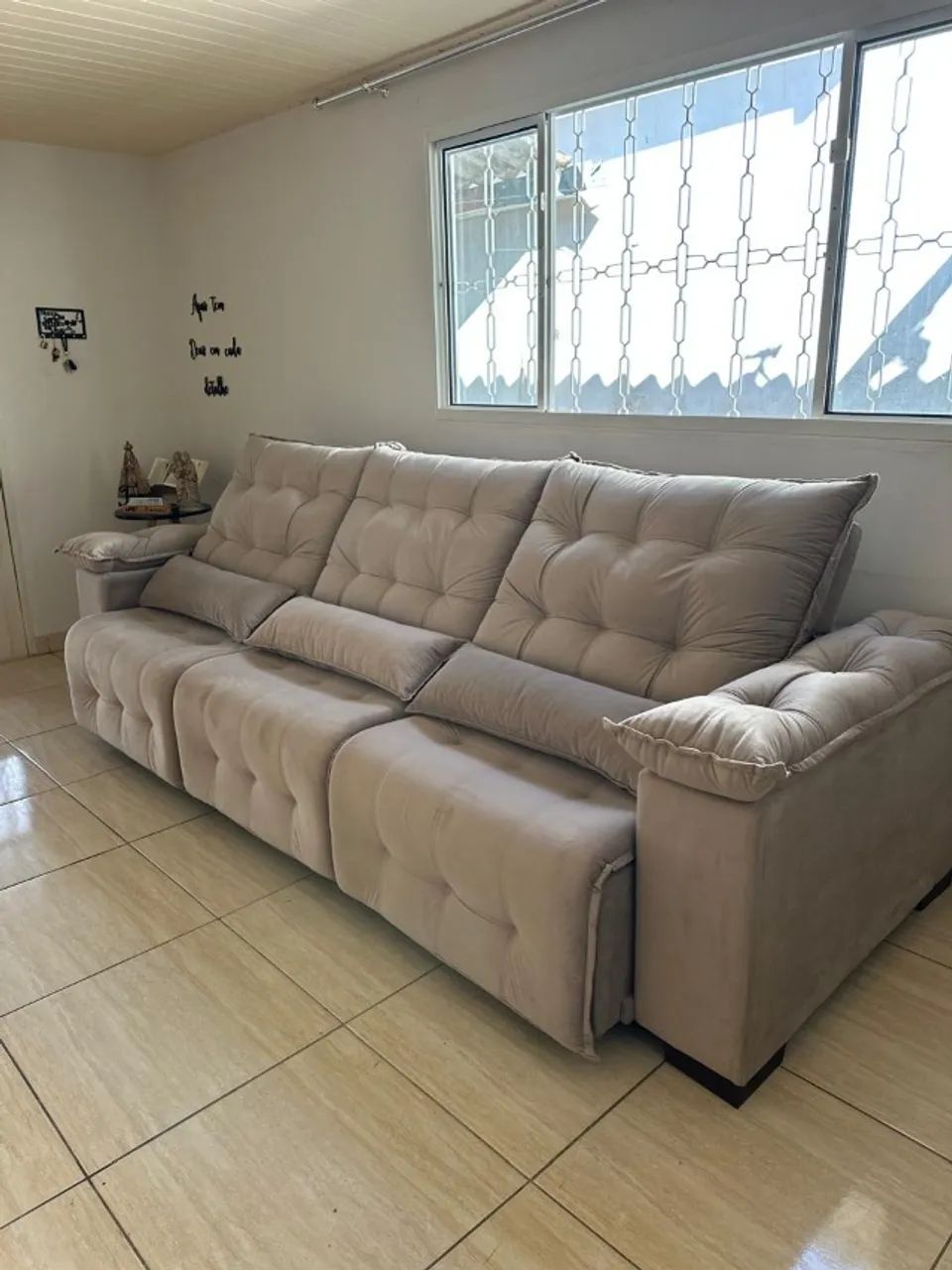 Sofá Retrátil e Reclinével 2.90cm