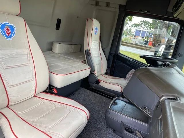 Scania R440 4X2 Ano 15 Automático Ar condicionado Roda de alumínio Único dono - Foto 6