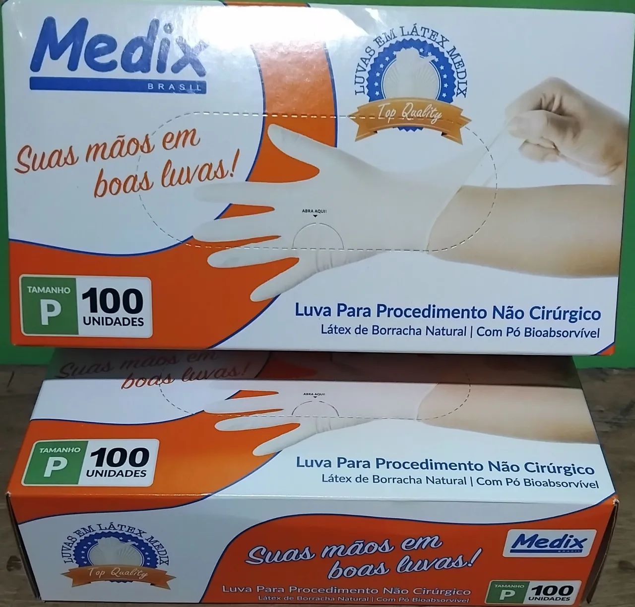 Luvas de latex