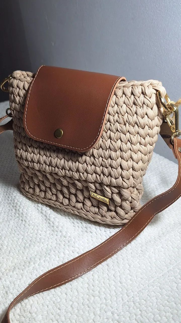 Bolsa de crochê  - Foto 3