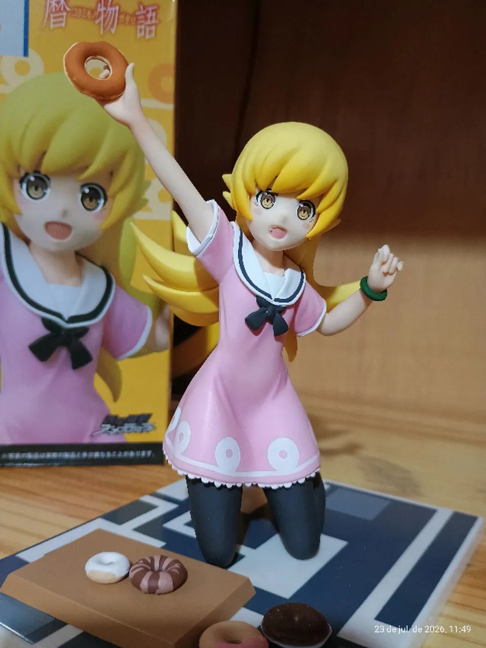 Figure Oshino Shinobu - Monogatari - Donuts - Foto 5