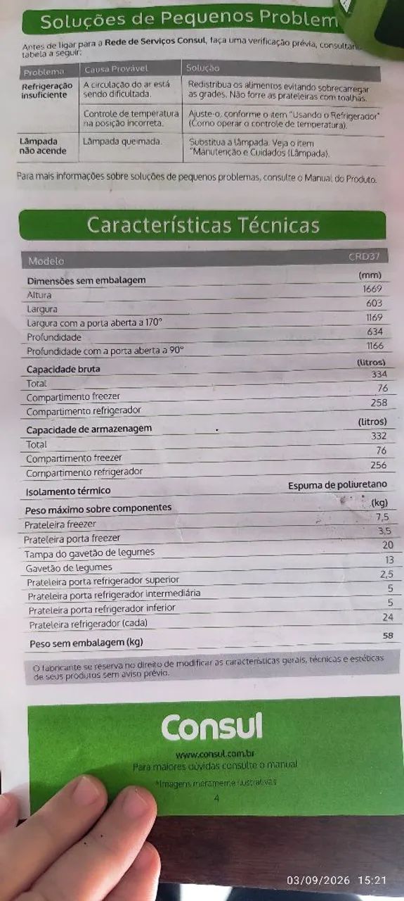 Geladeira Consul  - Foto 5