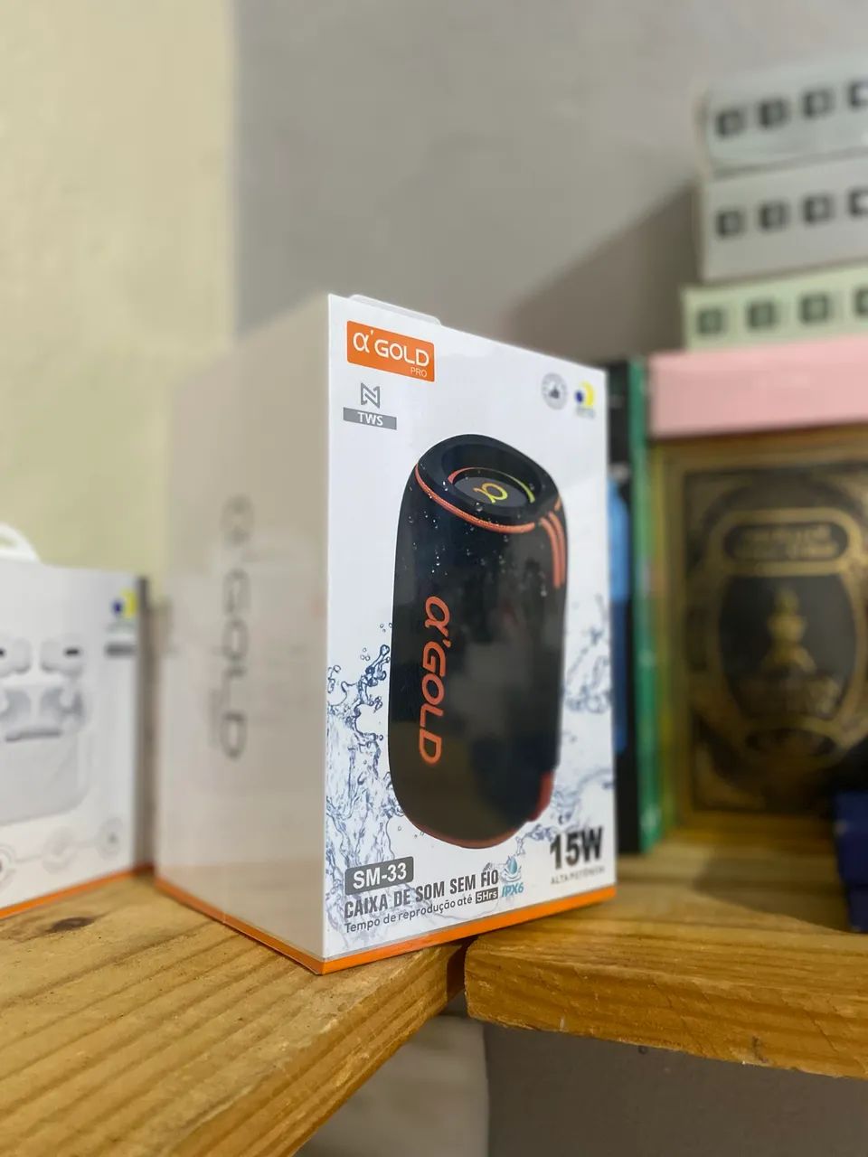Caixa de som Agold 15w - Foto 2