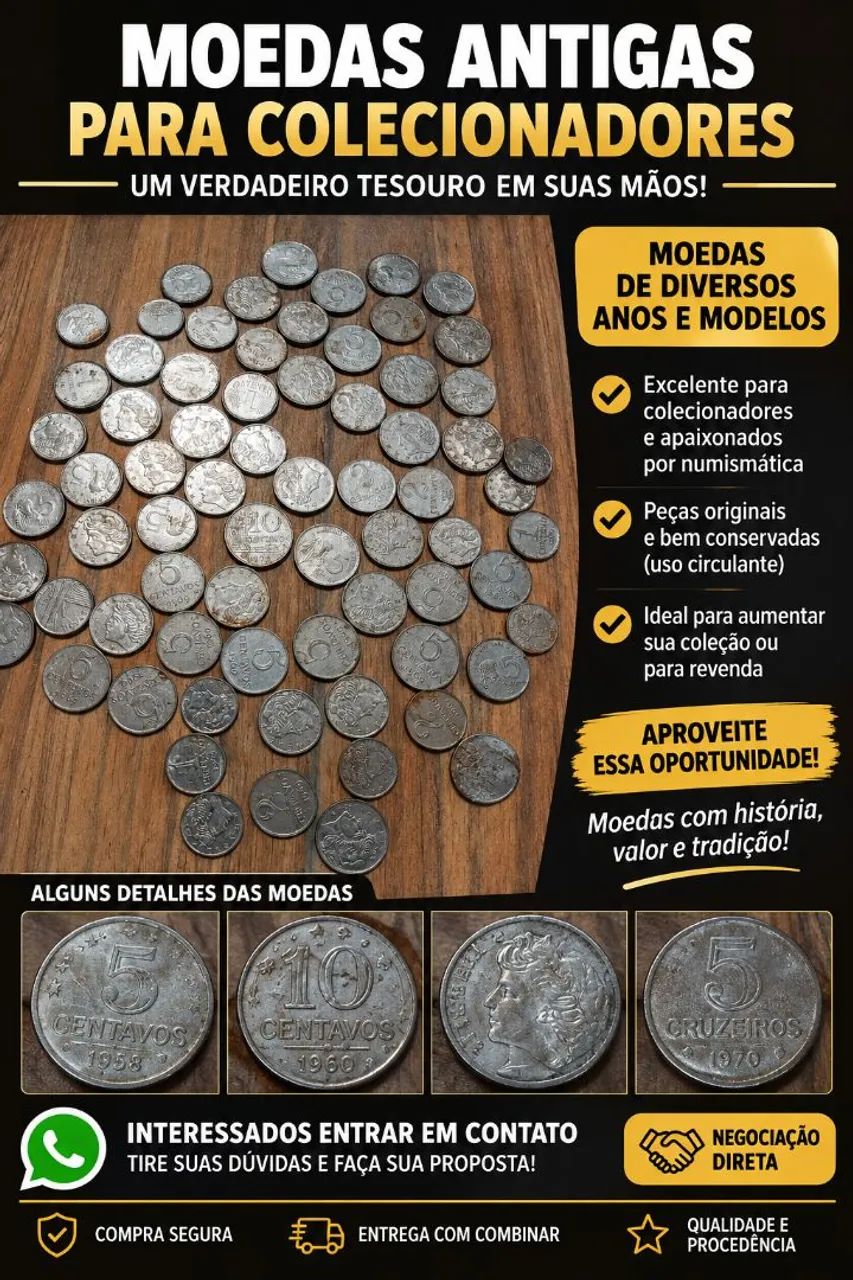 Moedas antigas