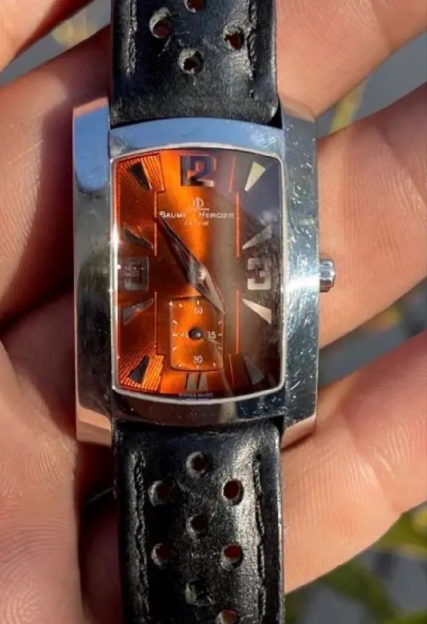 Relógio Suiço Baume & Mercier Hampton Ref 65310 - Foto 2