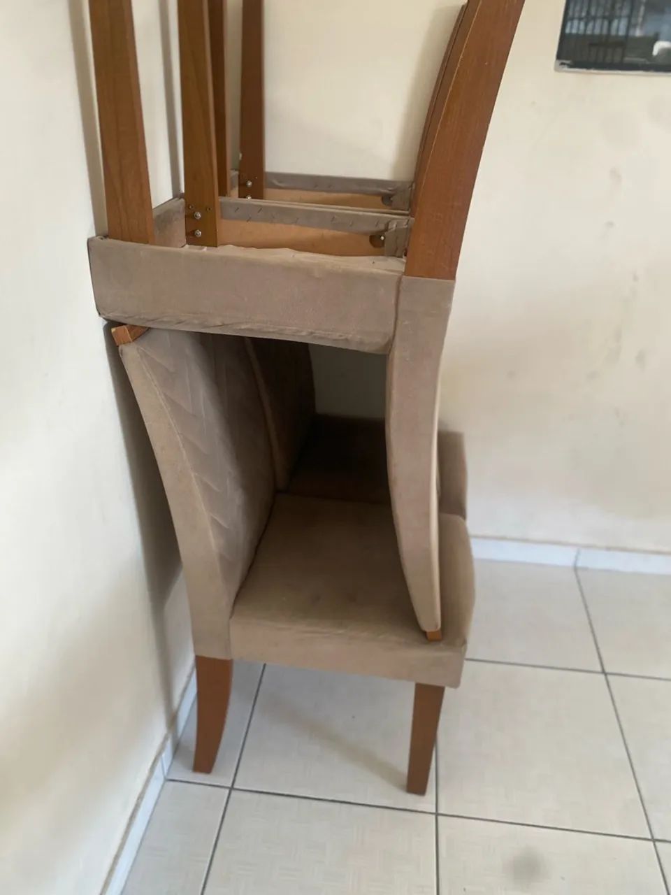 4 cadeira de mesa de cozinha 