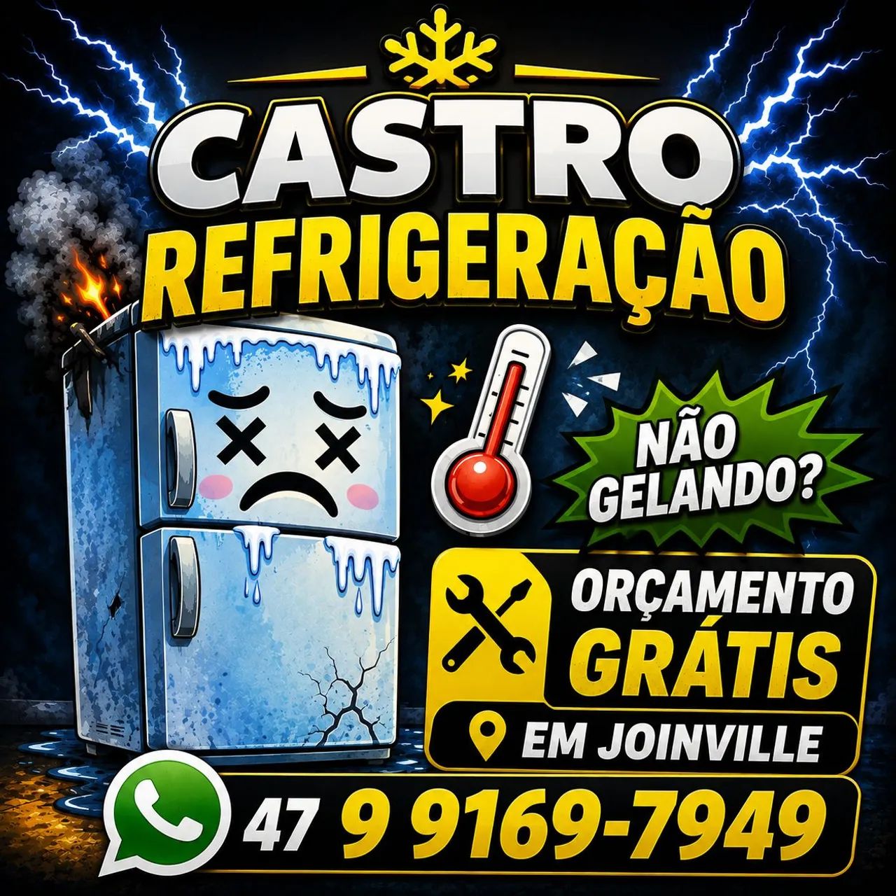 Conserto de geladeira 