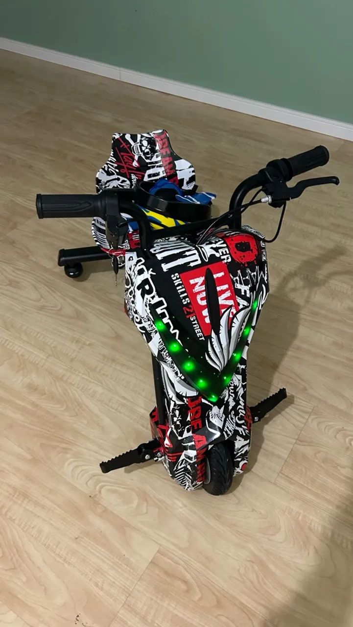 Triciclo Elétrico Infantil 350w 8'" Polegadas Hoverboard Overboard Skate Elétrico 