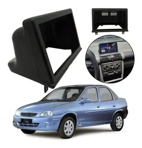 Moldura Corsa Classic/Hatch - 7 Polegadas 2 Din - Foto 4