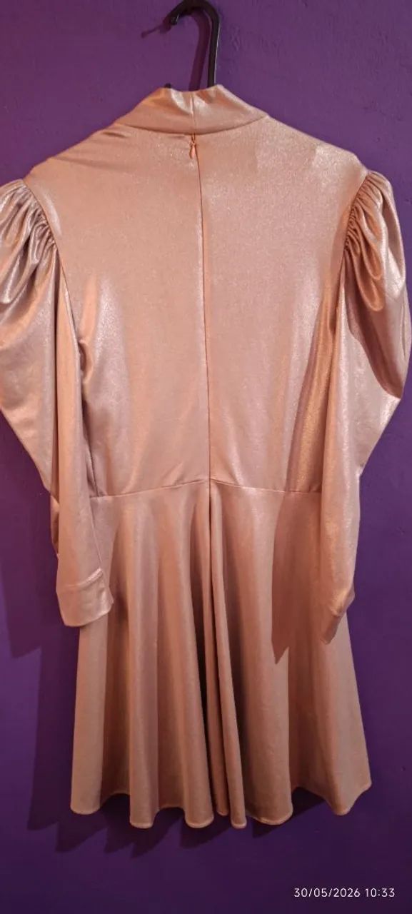 Vestido de manga princesa 