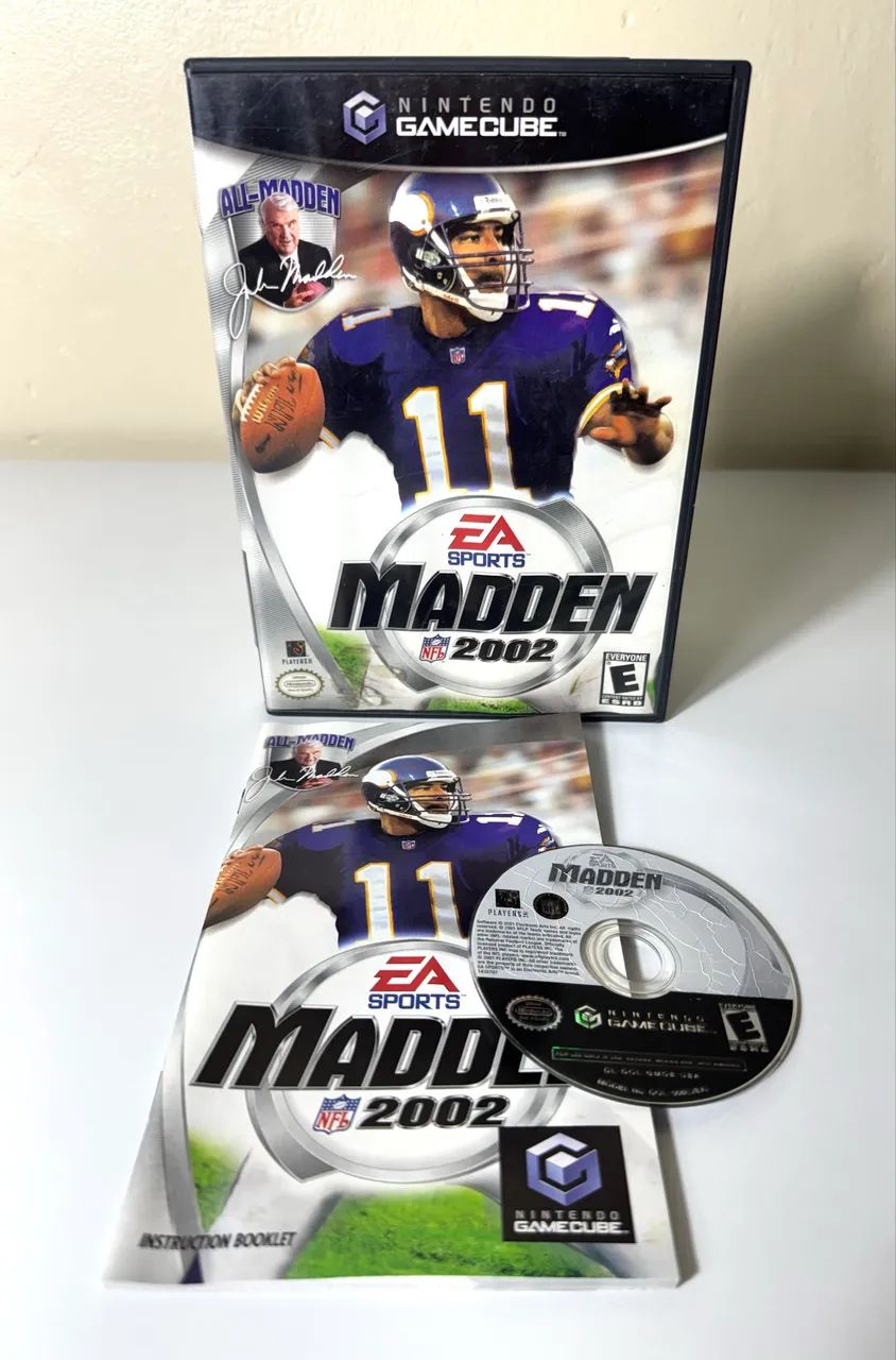 Madden 2002 game cube 