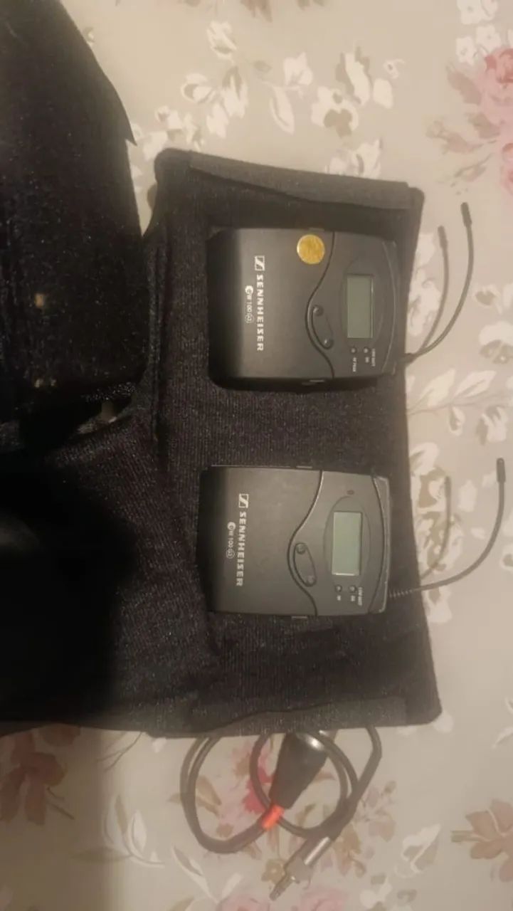 Microfone sem fio EW100 G3 sennheiser 