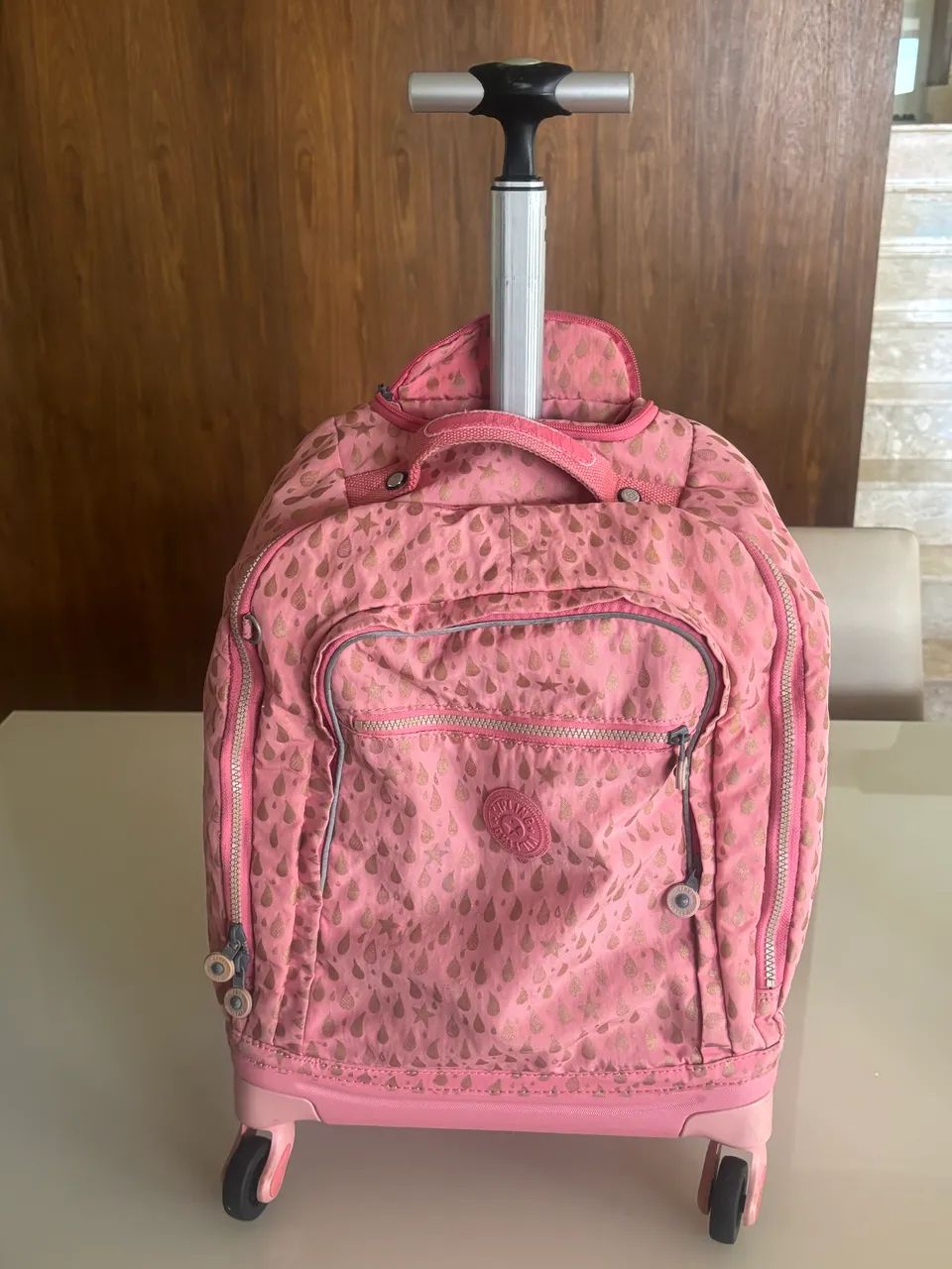 Mochila Kipling rosa