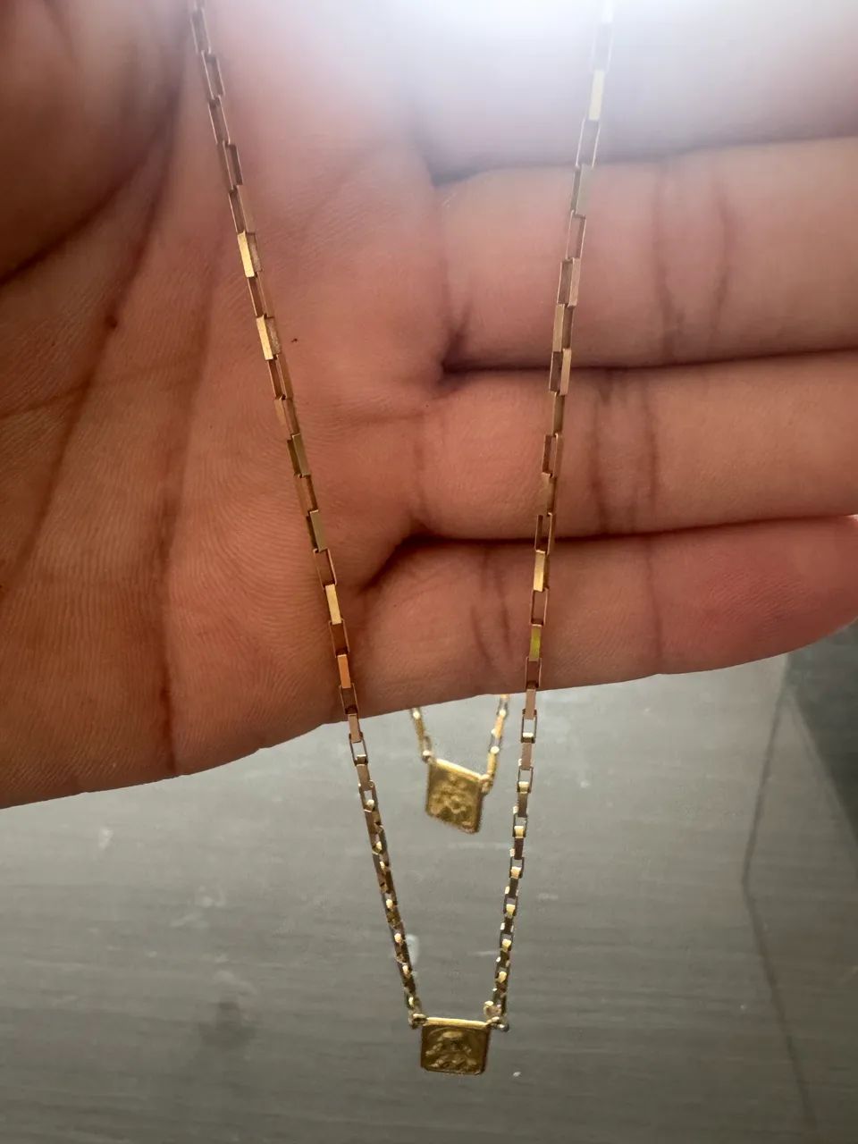 Escapulário ouro 18k - Foto 4