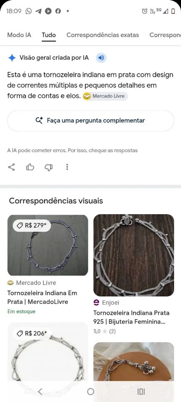 Vendo tornozeleira indiana  - Foto 2