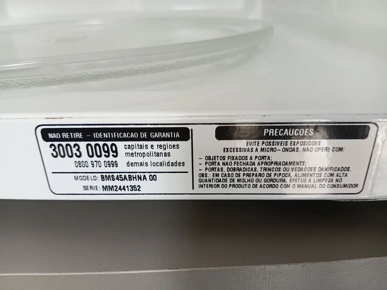Microondas brastemp 32 litros aceitamos cartão de crédito  - Foto 3