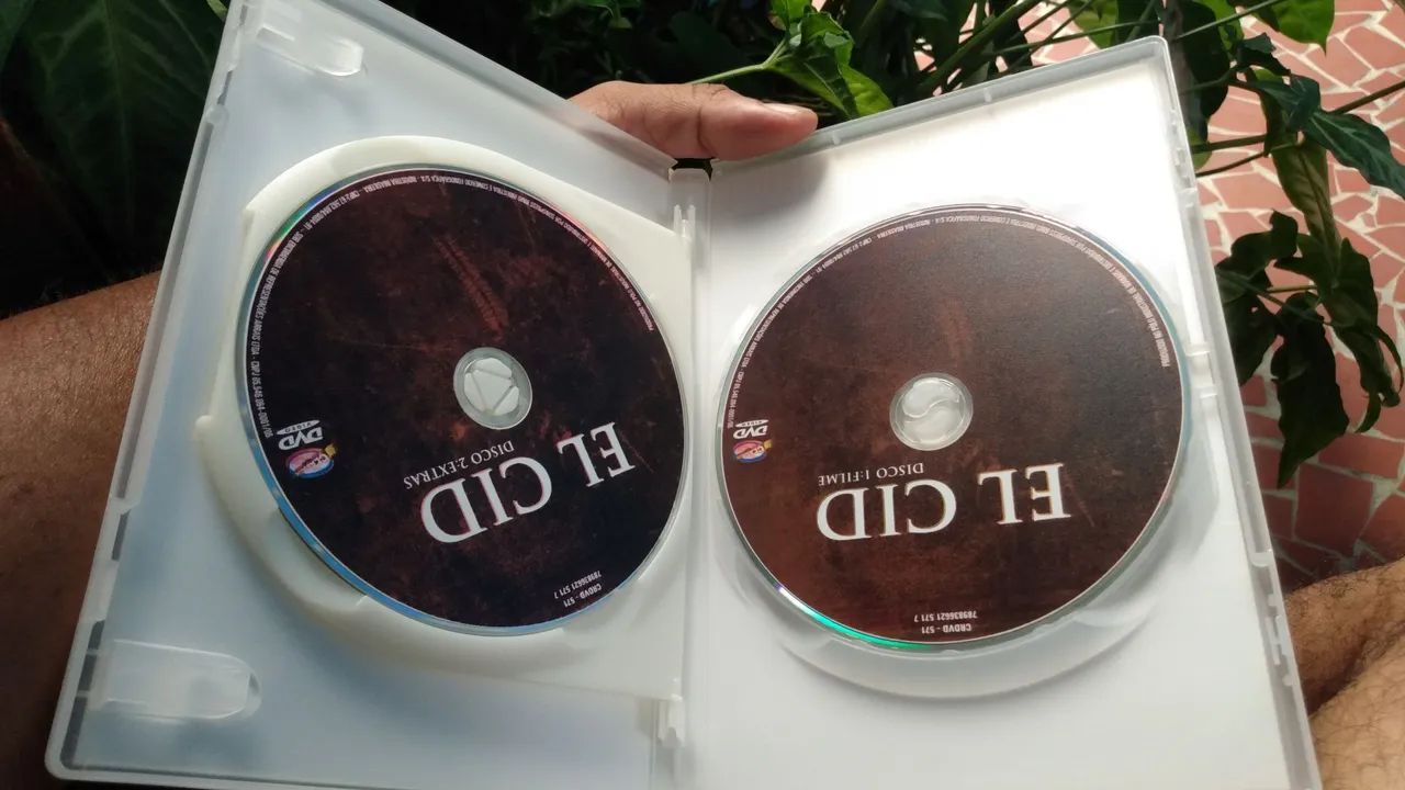 Filme DVD duplo original EL Cid ótimo estado.  - Foto 2