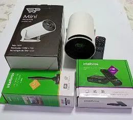 Mini Projetor HY 300 4K