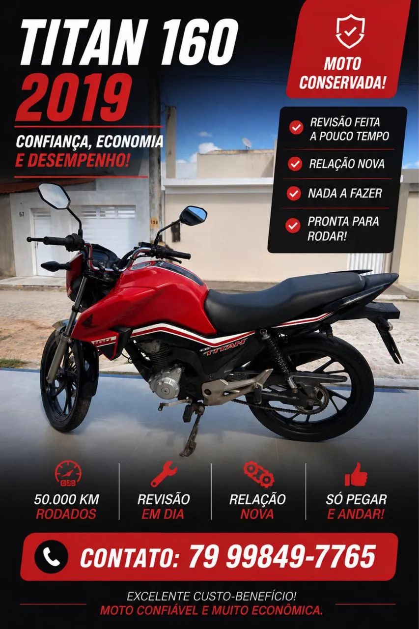 Honda titan 160 2019