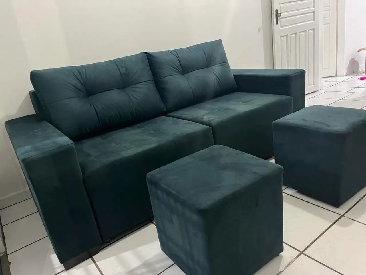 Oferta! Sofá retrátil modelo 2 Lugares  - Foto 3
