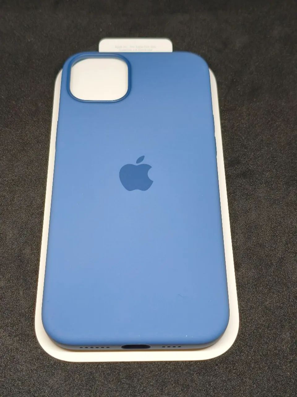 Capa de Silicone com MagSafe para iPhone 15 Plus