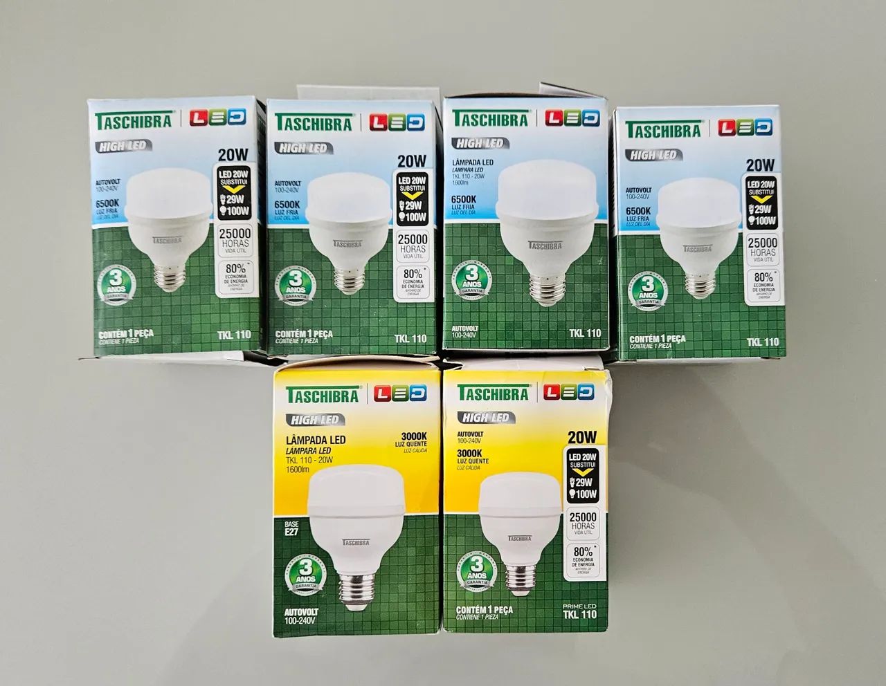 Kit 22 Lâmpadas LED 20w e 15w novas! - Foto 2