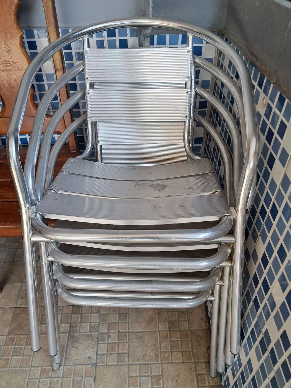 Cadeiras  alumínio 