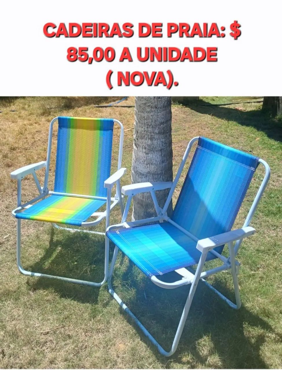 CADEIRAS DE PRAIA 