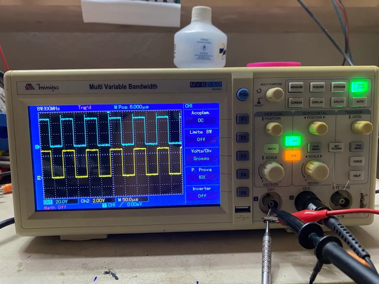Osciloscópio Minipa 100Mhz  - Foto 2