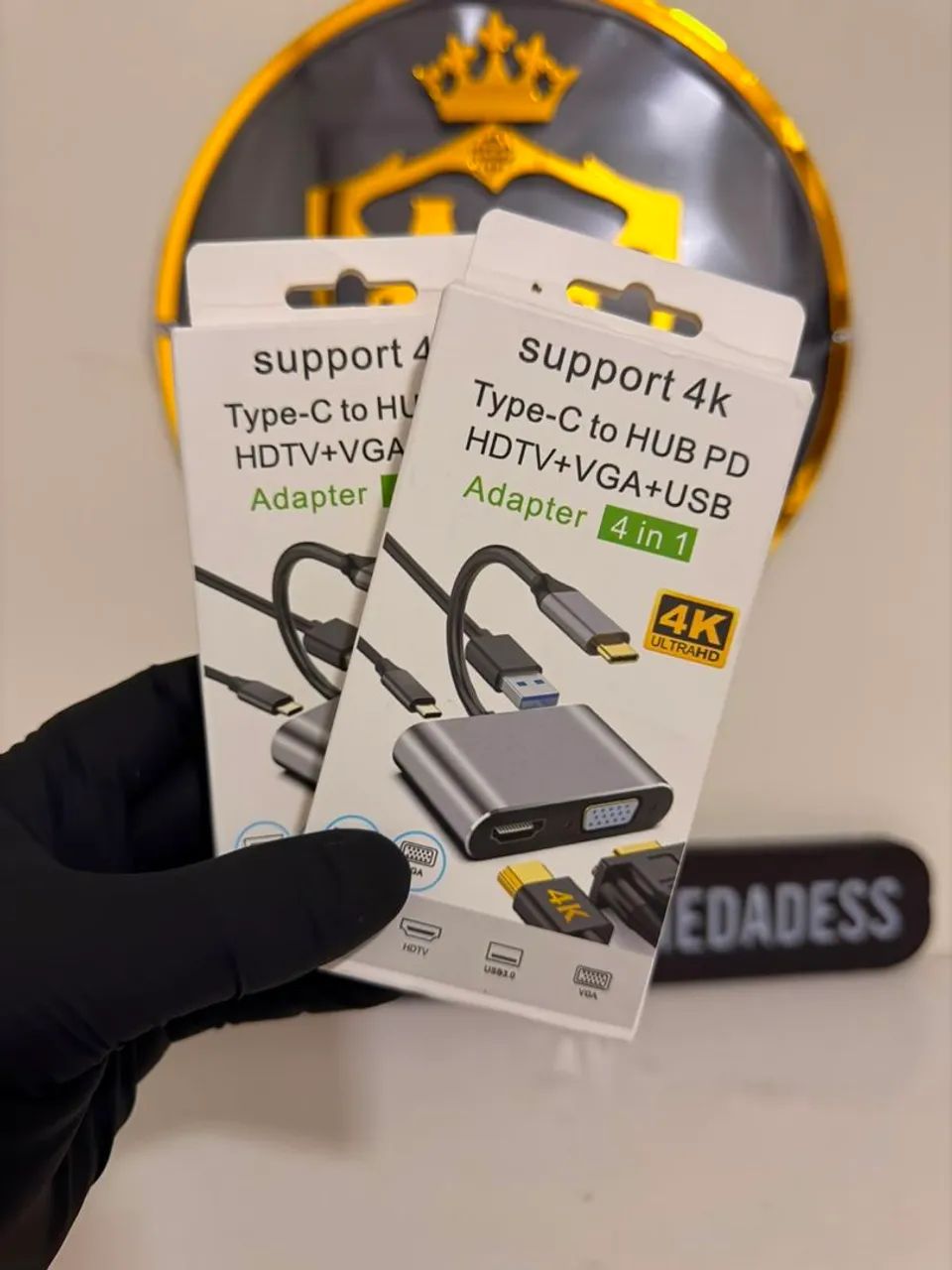 Cabo Adaptador 5x1 VGA para HDMI  - Foto 2