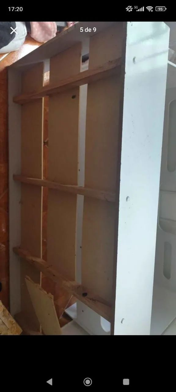 Cama / Berço com cama auxiliar  - Foto 5