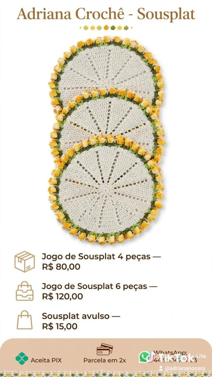 Encomenda em crochê  - Foto 4
