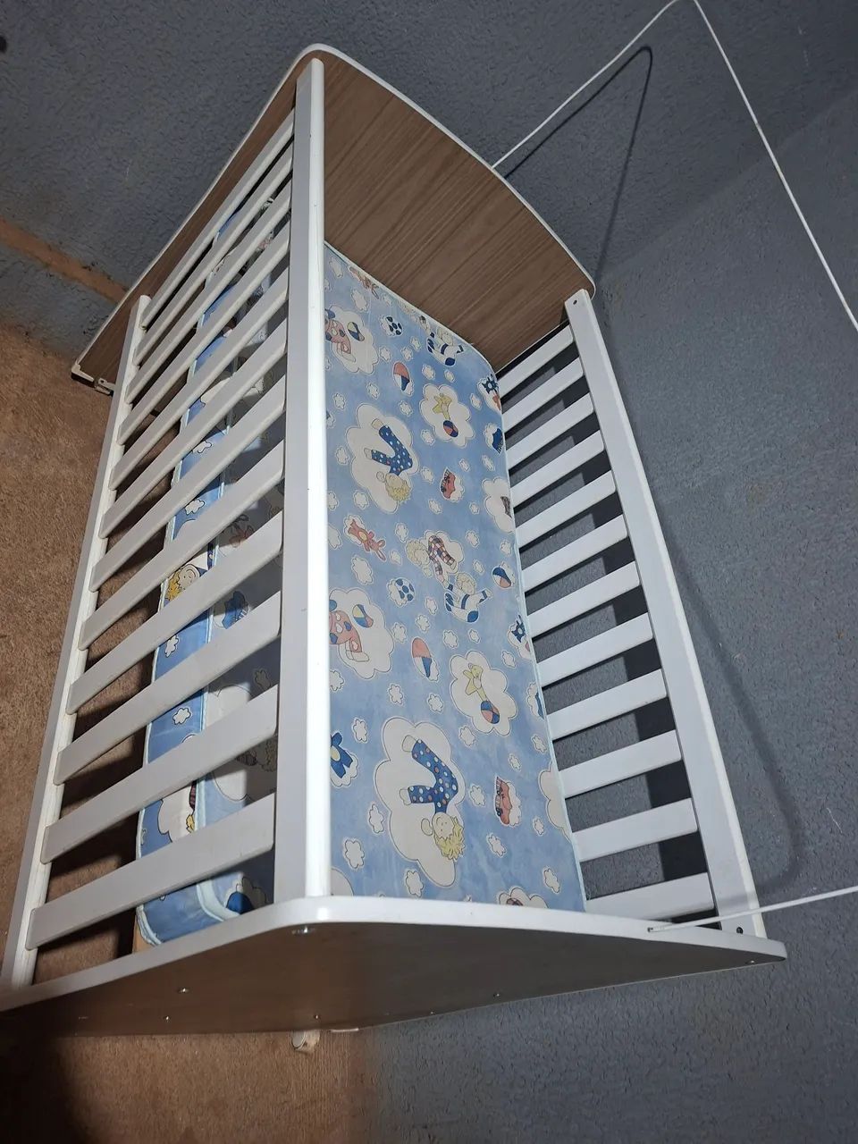 Berço com colchão 280 reais  - Foto 3